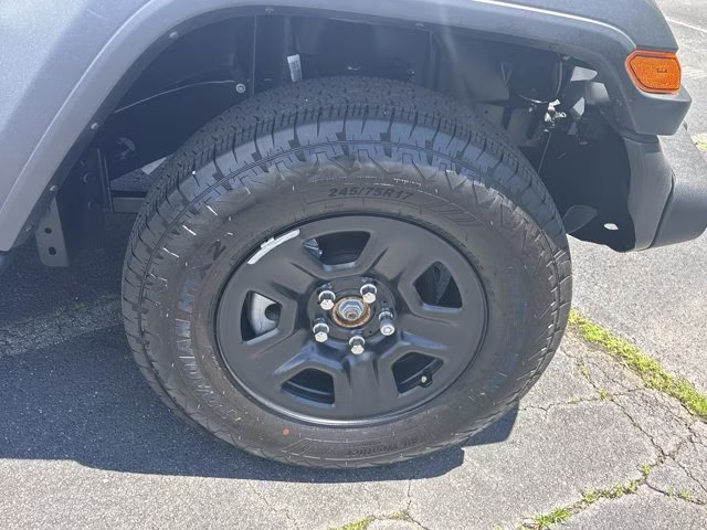 2025 Bright White Clearcoat Jeep Wrangler Sport 4X4 Convertible