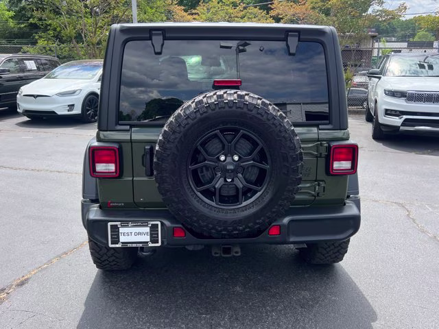 2024 Sarge Green Clearcoat Jeep Wrangler Willys 4X4 Convertible