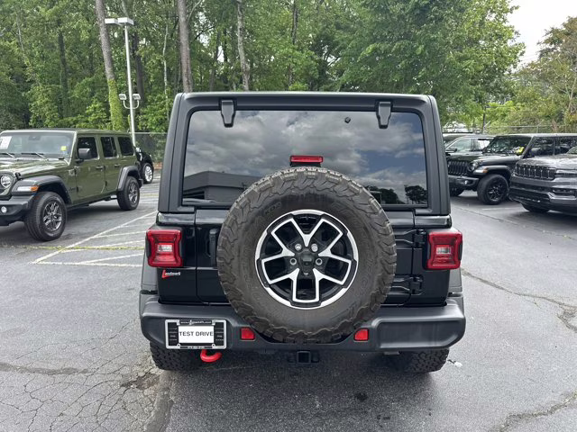 2024 Black Clearcoat Jeep Wrangler Rubicon 4X4 Convertible