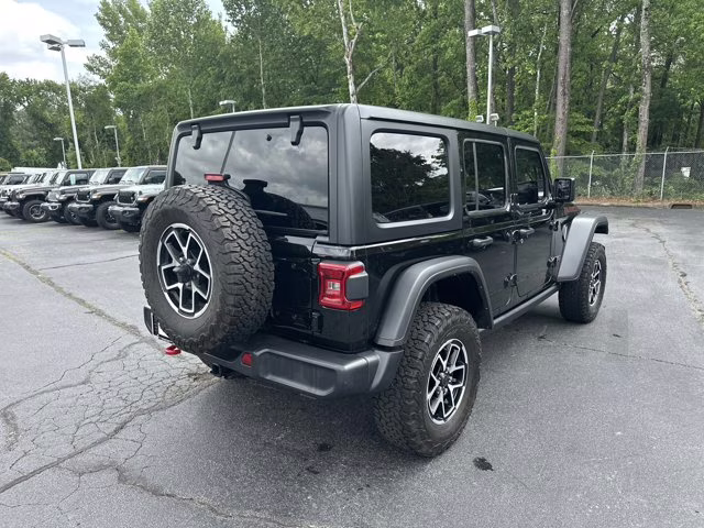 2024 Black Clearcoat Jeep Wrangler Rubicon 4X4 Convertible