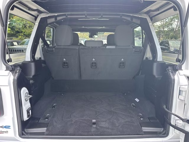 2024 Bright White Clearcoat Jeep Wrangler 4xe Willys 4X4 Convertible