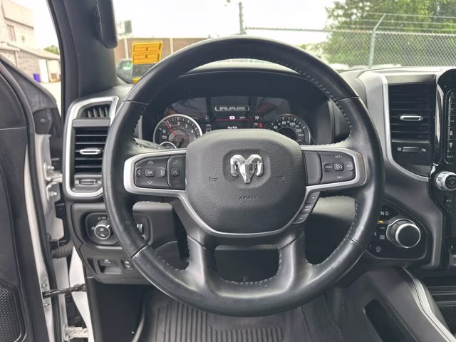 2023 Bright White Clearcoat Ram 1500 Big Horn 4X4 Truck