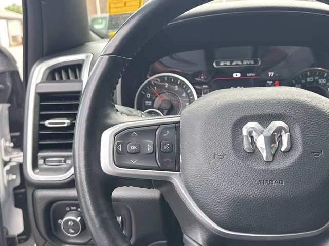 2023 Bright White Clearcoat Ram 1500 Big Horn 4X4 Truck