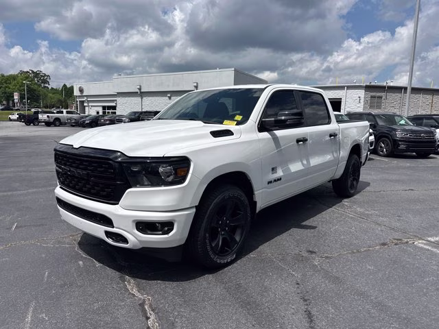 2023 Bright White Clearcoat Ram 1500 Big Horn 4X4 Truck