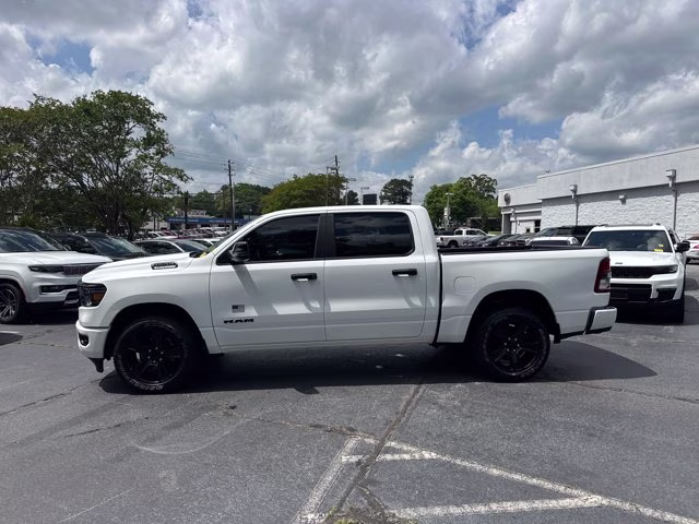 2023 Bright White Clearcoat Ram 1500 Big Horn 4X4 Truck