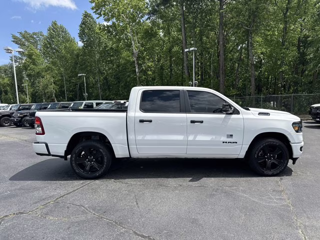 2023 Bright White Clearcoat Ram 1500 Big Horn 4X4 Truck