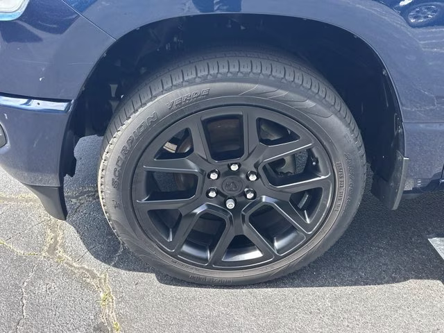 2023 Patriot Blue Pearlcoat Ram 1500 Laramie 4X4 Truck