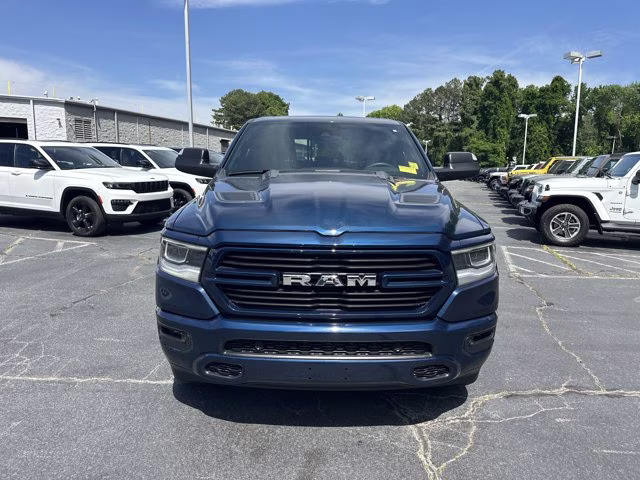 2023 Patriot Blue Pearlcoat Ram 1500 Laramie 4X4 Truck