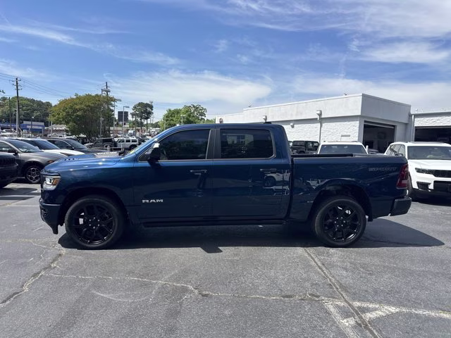 2023 Patriot Blue Pearlcoat Ram 1500 Laramie 4X4 Truck