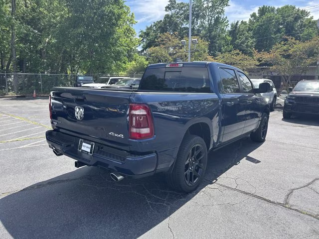 2023 Patriot Blue Pearlcoat Ram 1500 Laramie 4X4 Truck