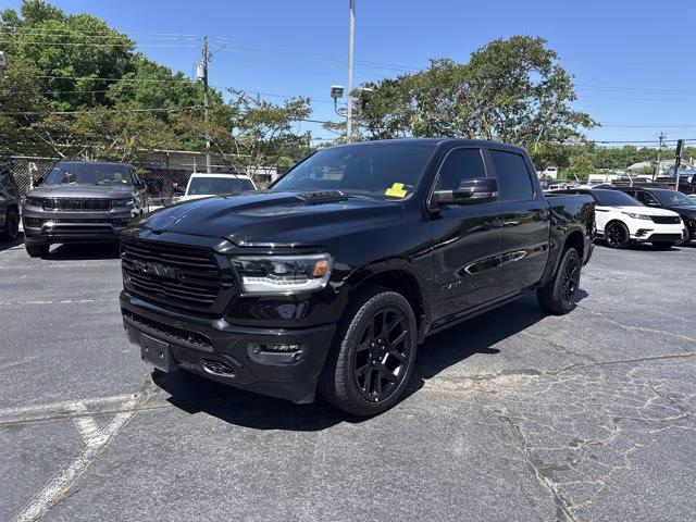 2023 Diamond Black Crystal Pearlcoat Ram 1500 Laramie 4X4 Truck