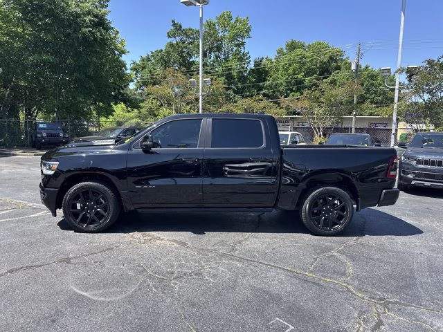 2023 Diamond Black Crystal Pearlcoat Ram 1500 Laramie 4X4 Truck