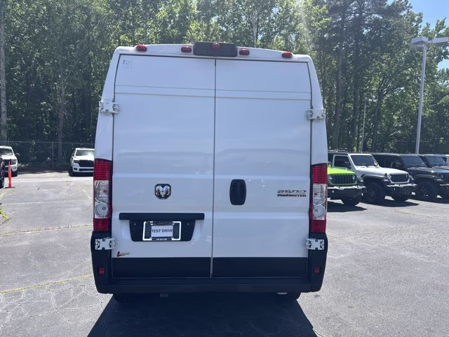 2025 Bright White Clearcoat Ram ProMaster Cargo Van Tradesman FWD Van