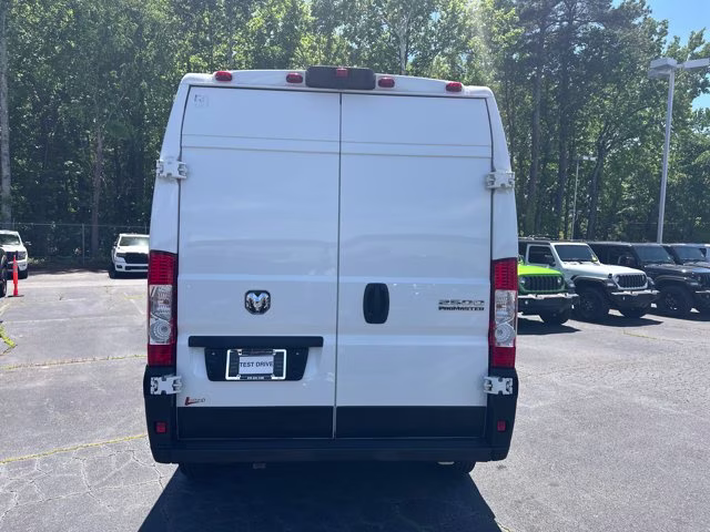 2025 Bright White Clearcoat Ram ProMaster Cargo Van Tradesman FWD Van
