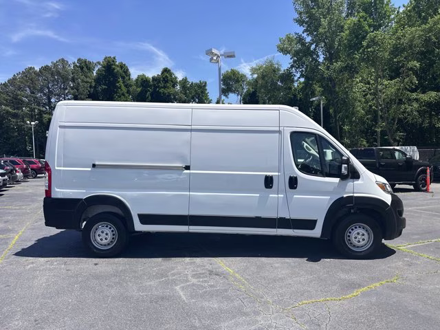2025 Bright White Clearcoat Ram ProMaster Cargo Van Tradesman FWD Van