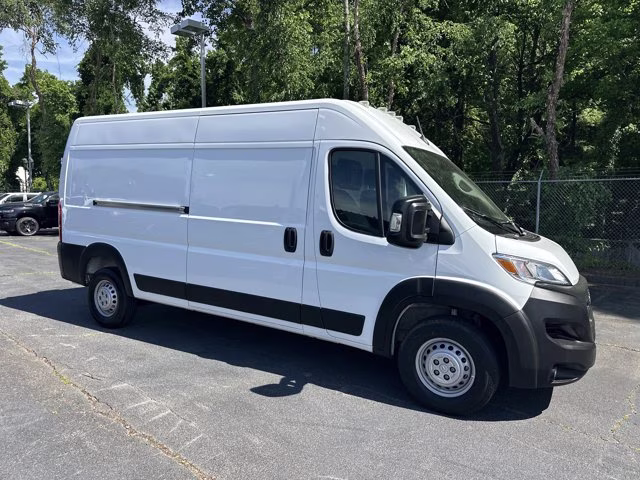 2025 Bright White Clearcoat Ram ProMaster Cargo Van Tradesman FWD Van