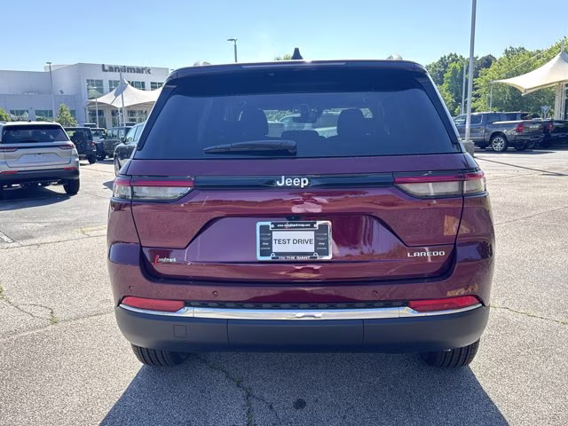 2026 Velvet Red Pearlcoat Jeep Grand Cherokee Laredo X RWD SUV