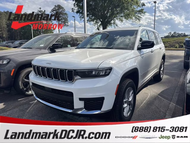 2026 Bright White Clearcoat Jeep Grand Cherokee L Laredo X RWD SUV