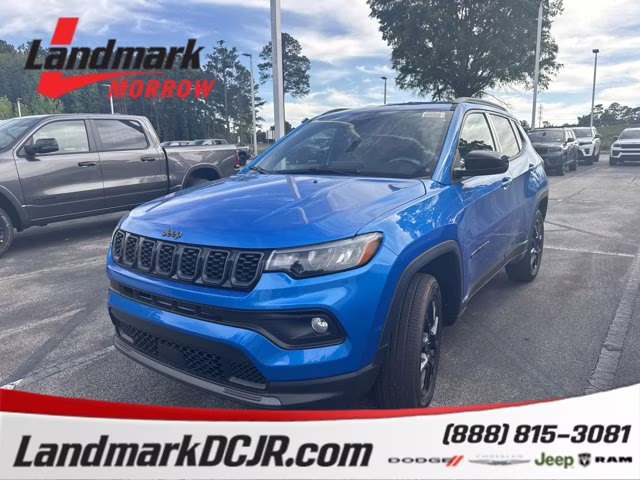 2026 Hydro Blue Pearlcoat Jeep Compass Latitude Altitude 4X4 SUV