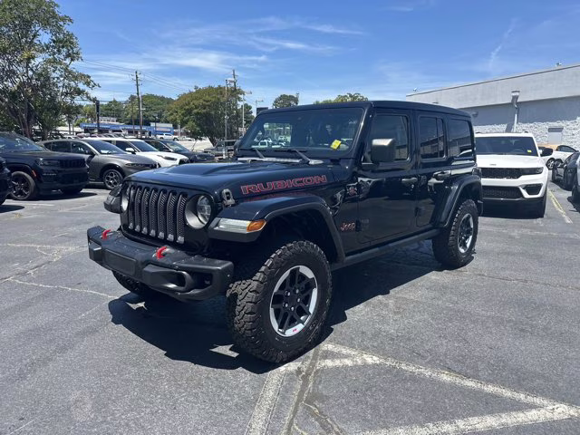 2019 Black Clearcoat Jeep Wrangler Unlimited Rubicon 4X4 Convertible