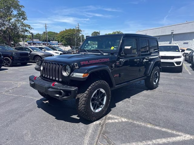 2019 Black Clearcoat Jeep Wrangler Unlimited Rubicon 4X4 Convertible