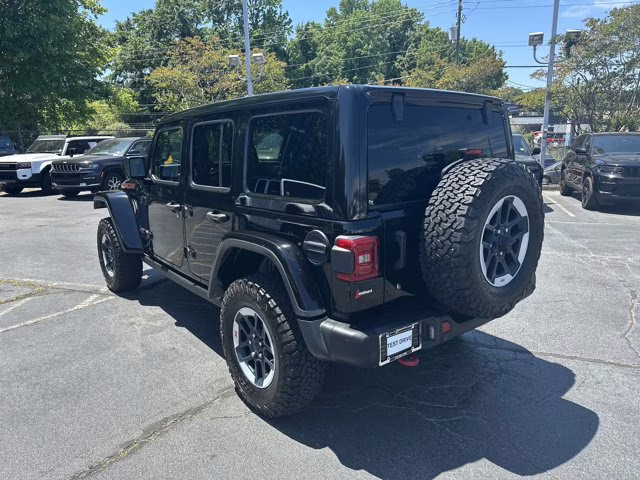 2019 Black Clearcoat Jeep Wrangler Unlimited Rubicon 4X4 Convertible