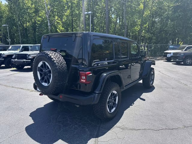 2019 Black Clearcoat Jeep Wrangler Unlimited Rubicon 4X4 Convertible