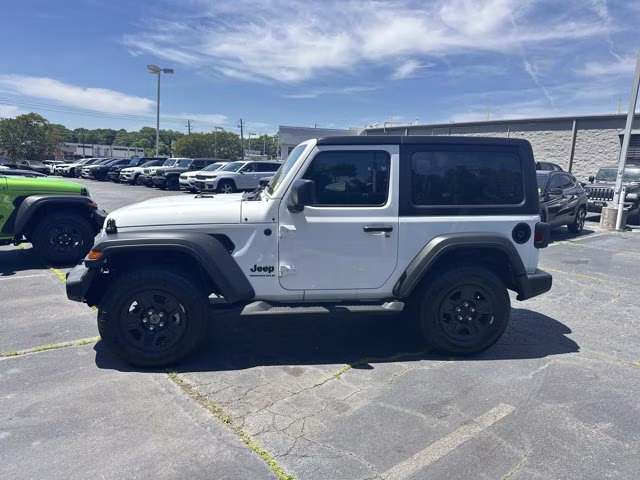 2025 Bright White Clearcoat Jeep Wrangler Sport 4X4 Convertible