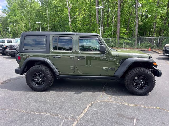 2024 Sarge Green Clearcoat Jeep Wrangler Willys 4X4 Convertible