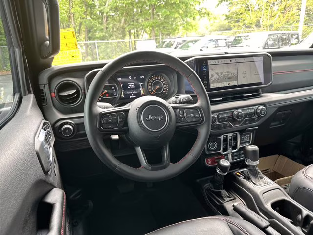 2024 Black Clearcoat Jeep Wrangler Rubicon 4X4 Convertible