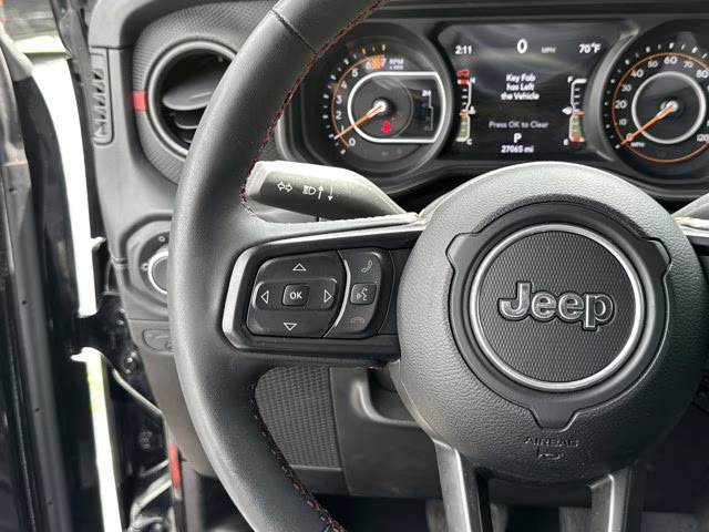 2024 Black Clearcoat Jeep Wrangler Rubicon 4X4 Convertible