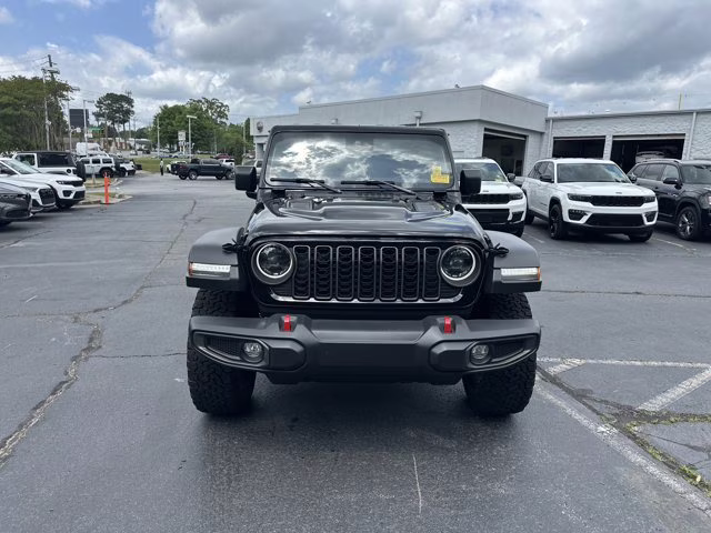 2024 Black Clearcoat Jeep Wrangler Rubicon 4X4 Convertible