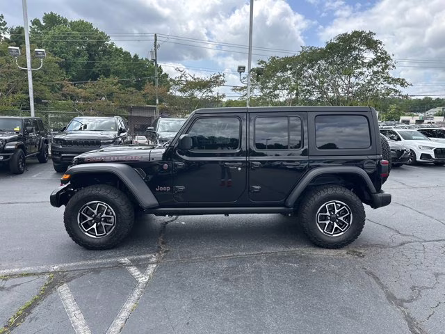 2024 Black Clearcoat Jeep Wrangler Rubicon 4X4 Convertible