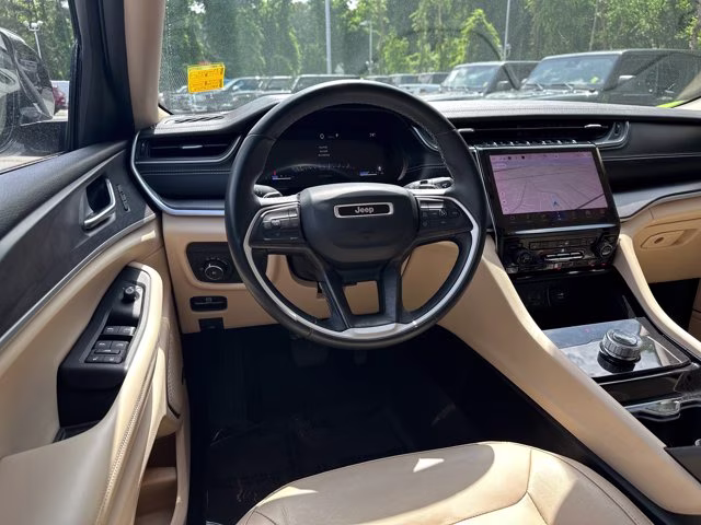 2022 Silver Jeep Grand Cherokee L Limited RWD SUV