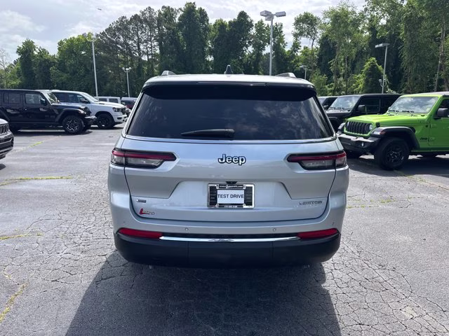 2022 Silver Jeep Grand Cherokee L Limited RWD SUV