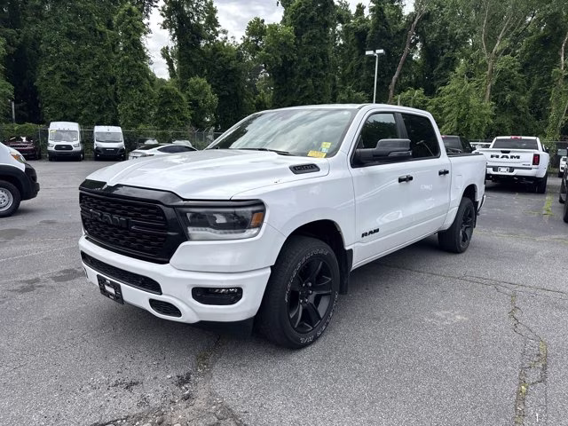 2023 Bright White Clearcoat Ram 1500 Big Horn 4X4 Truck