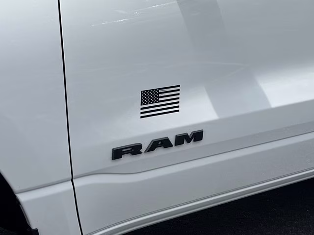 2023 Bright White Clearcoat Ram 1500 Big Horn 4X4 Truck