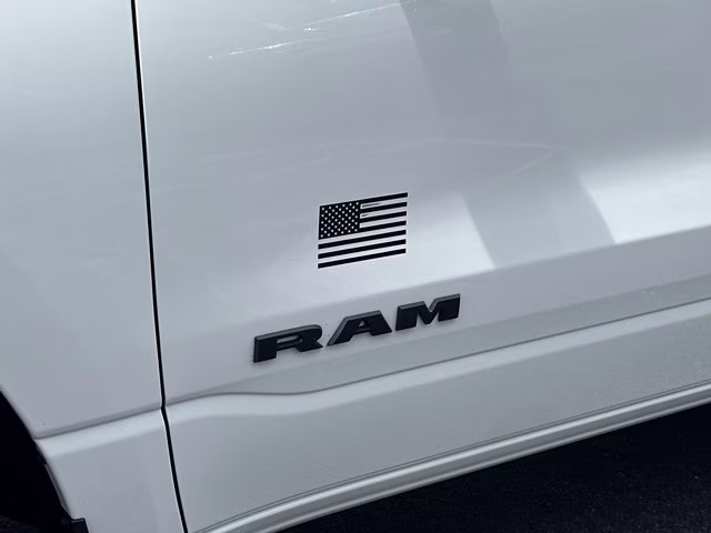 2023 Bright White Clearcoat Ram 1500 Big Horn 4X4 Truck