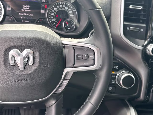 2023 Bright White Clearcoat Ram 1500 Big Horn 4X4 Truck