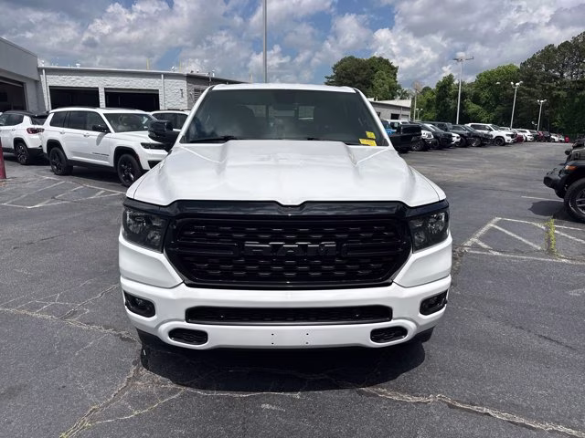 2023 Bright White Clearcoat Ram 1500 Big Horn 4X4 Truck