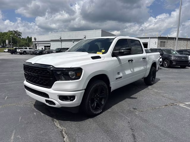 2023 Bright White Clearcoat Ram 1500 Big Horn 4X4 Truck