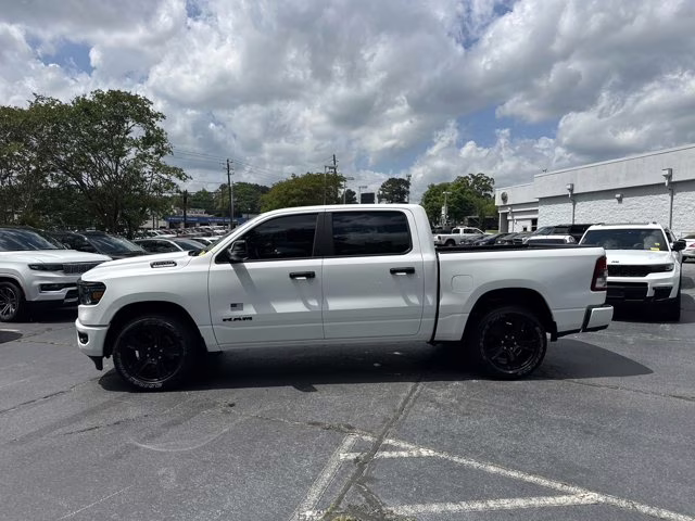 2023 Bright White Clearcoat Ram 1500 Big Horn 4X4 Truck