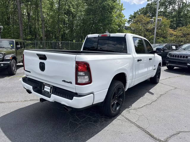 2023 Bright White Clearcoat Ram 1500 Big Horn 4X4 Truck