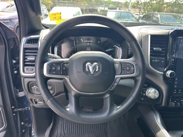 2023 Patriot Blue Pearlcoat Ram 1500 Laramie 4X4 Truck