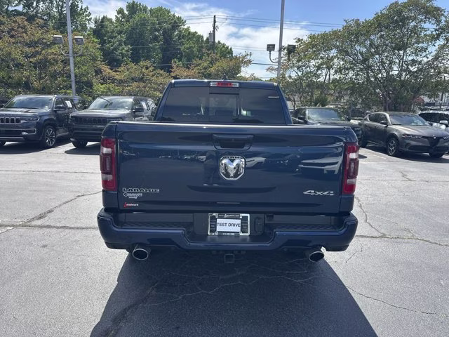 2023 Patriot Blue Pearlcoat Ram 1500 Laramie 4X4 Truck