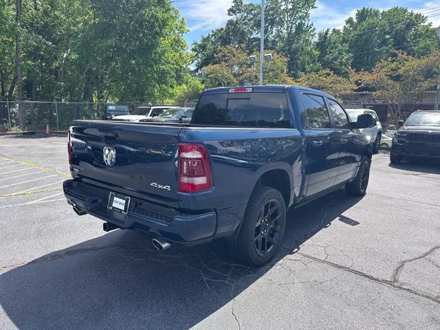 2023 Patriot Blue Pearlcoat Ram 1500 Laramie 4X4 Truck