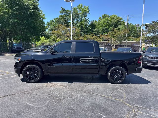 2023 Diamond Black Crystal Pearlcoat Ram 1500 Laramie 4X4 Truck