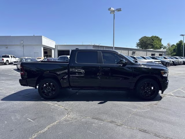 2023 Diamond Black Crystal Pearlcoat Ram 1500 Laramie 4X4 Truck