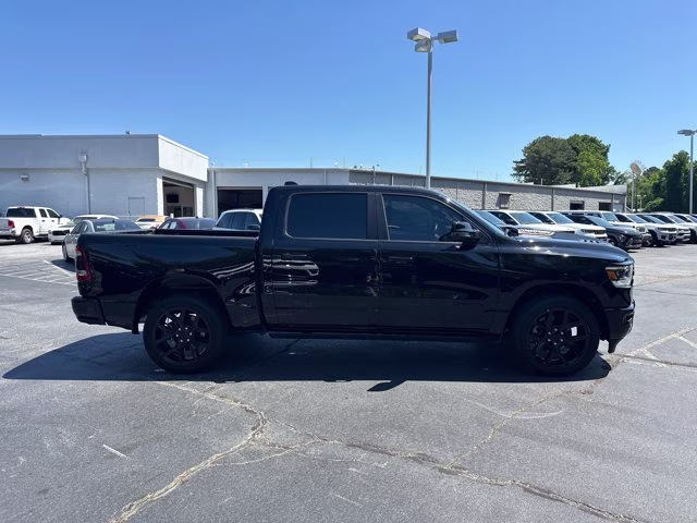 2023 Diamond Black Crystal Pearlcoat Ram 1500 Laramie 4X4 Truck