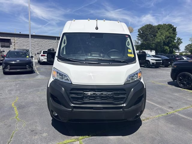 2025 Bright White Clearcoat Ram ProMaster Cargo Van Tradesman FWD Van